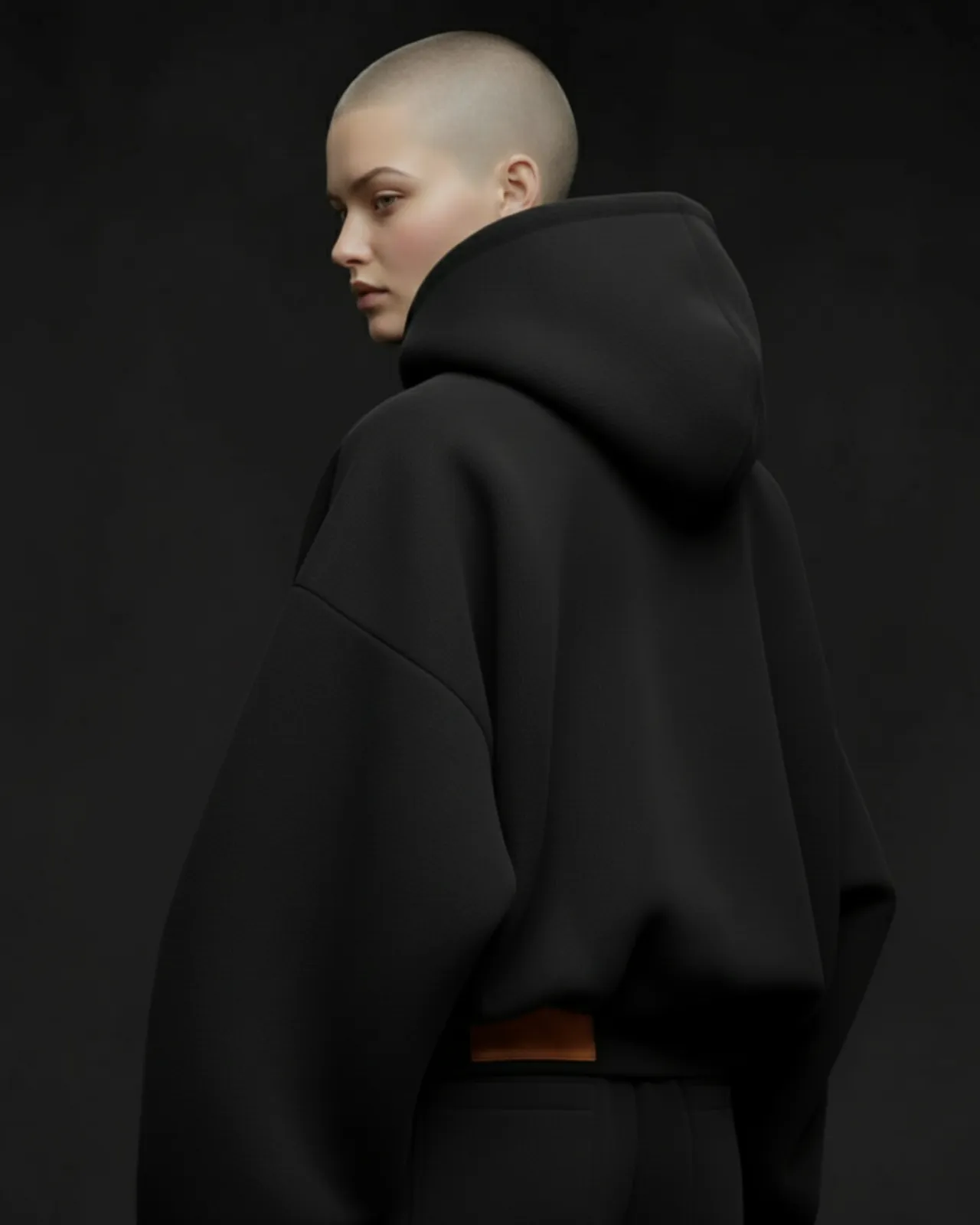 BLACK EMBER CROSSVEIL HOODIE - V5 - BRIZE CAVALIER